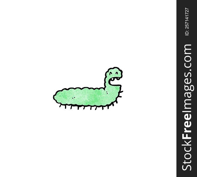 cartoon caterpillar