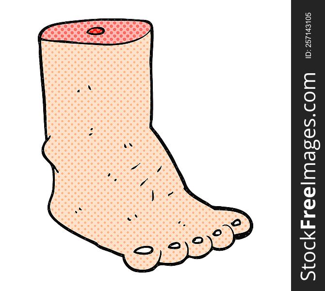 Cartoon Foot