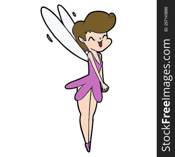 cartoon fairy. cartoon fairy