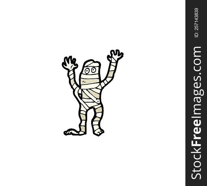 Cartoon Halloween Mummy