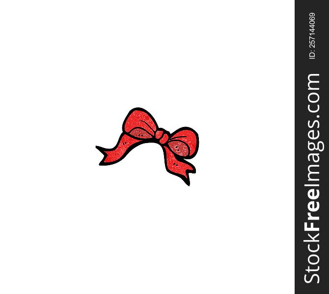 Decorative Bow Cartoon