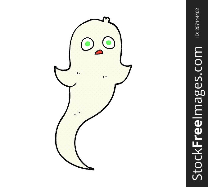 cartoon halloween ghost