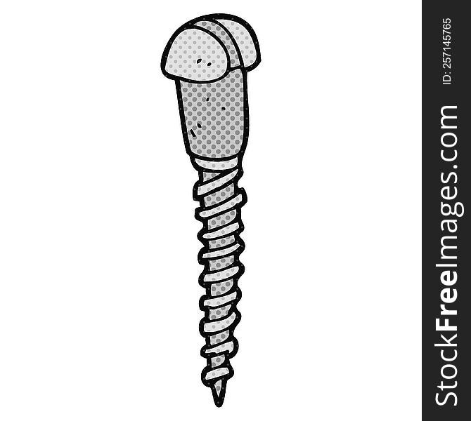 cartoon screw