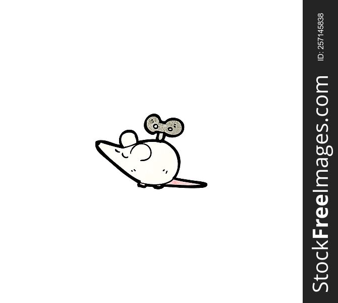 cartoon clockwork mouse