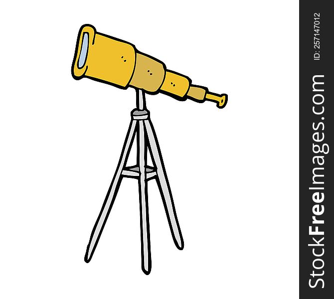 Cartoon Telescope