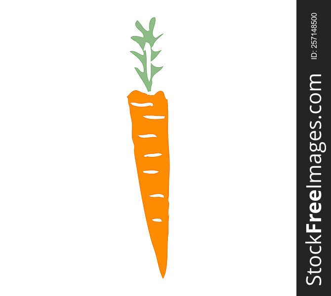 cartoon doodle doodled carrot