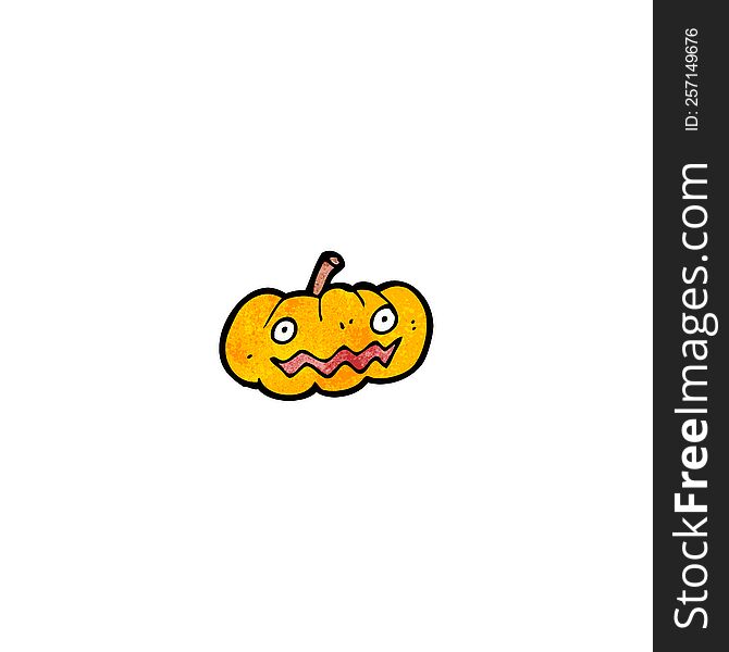 cartoon jack o lantern