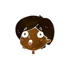 Free Cartoon Amazed Expression Royalty Free Stock Photos - 257152308