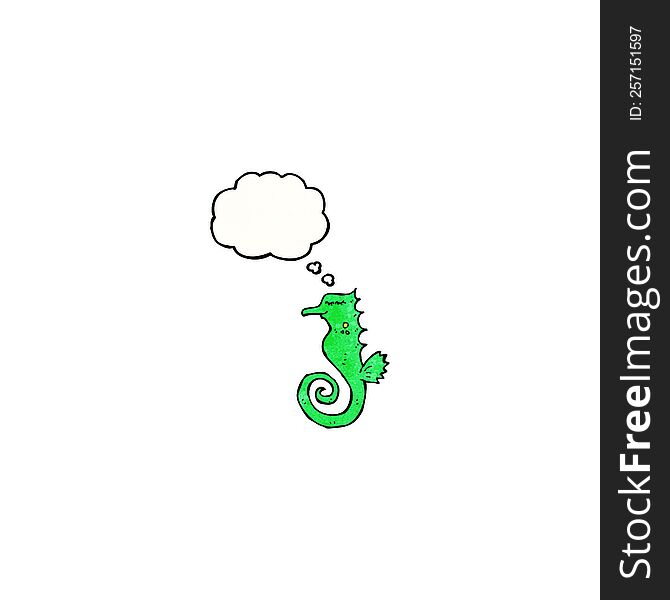 seahorse cartoon