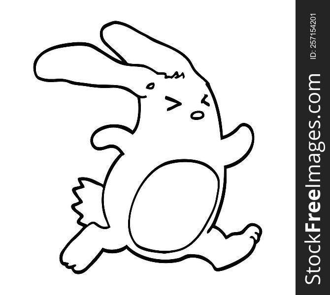 cartoon rabbit