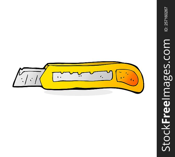 cartoon knife