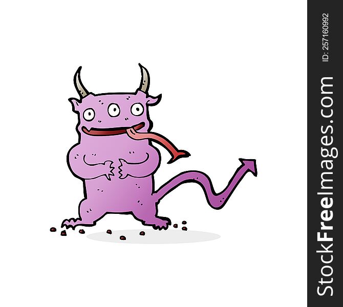 Cartoon Little Demon