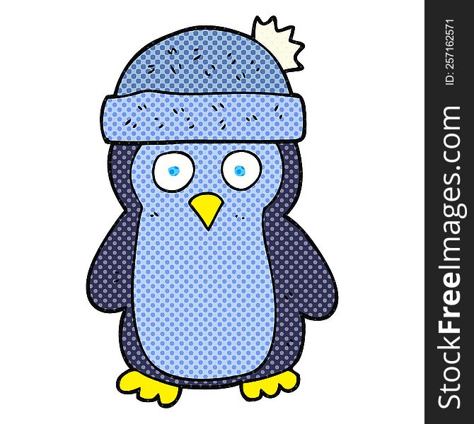 cartoon penguin