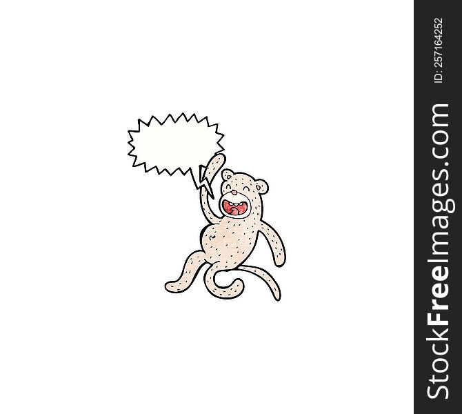 funny cartoon monkey