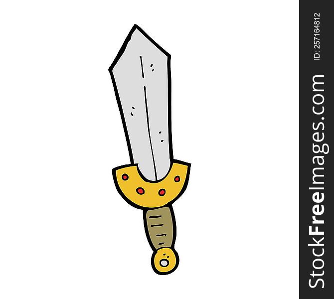 Cartoon Viking Sword