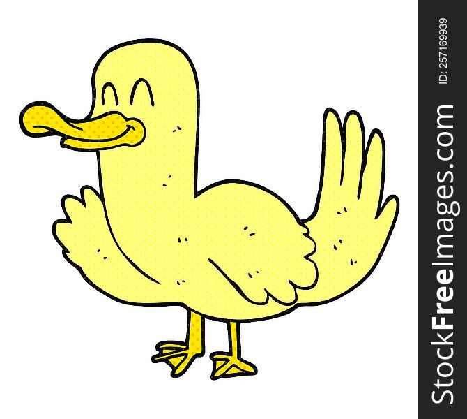 Cartoon Duck