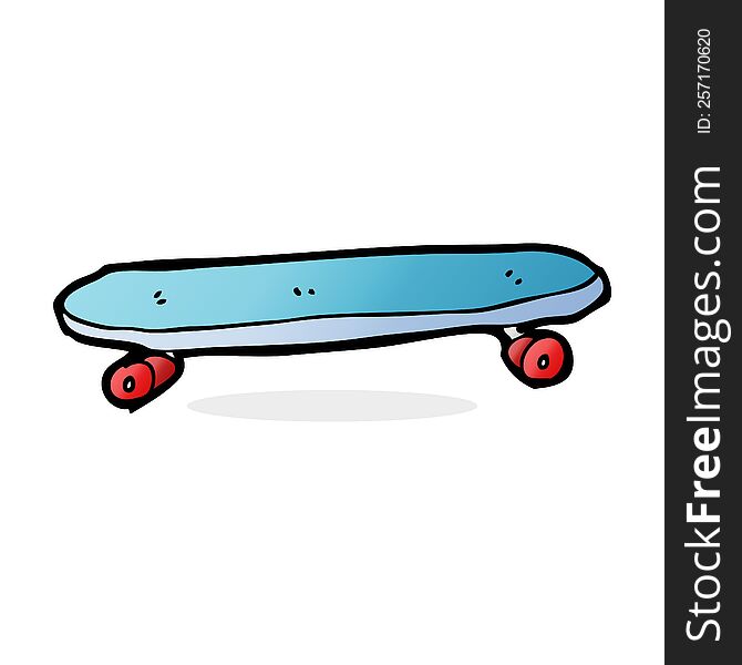 Cartoon Skateboard