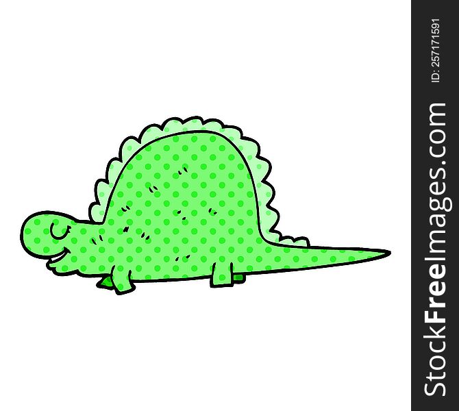 cartoon doodle prehistoric dinosaur