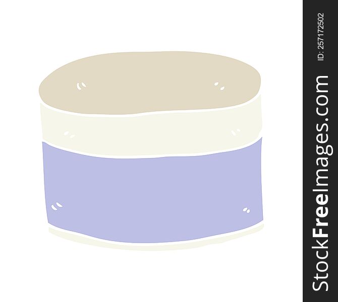 Flat Color Style Cartoon Pot