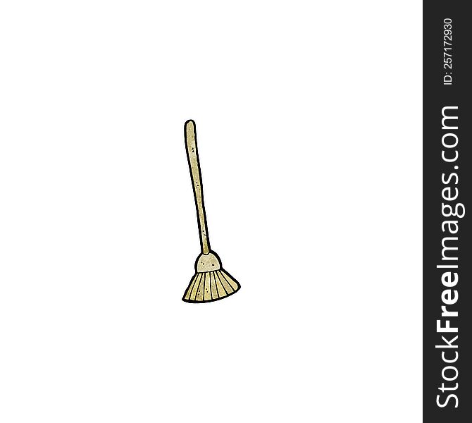 cartoon broom