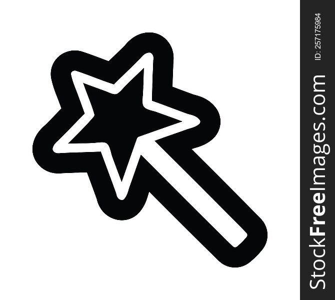 magic wand icon symbol