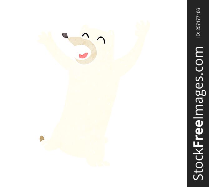 Cartoon Polar Bear