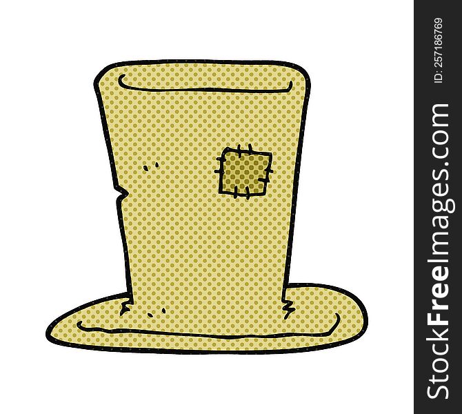 cartoon tramp top hat