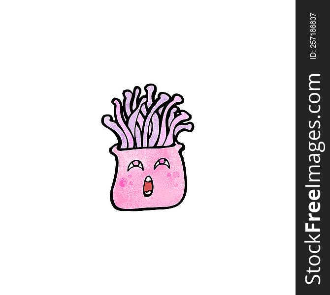 Cartoon Anemone