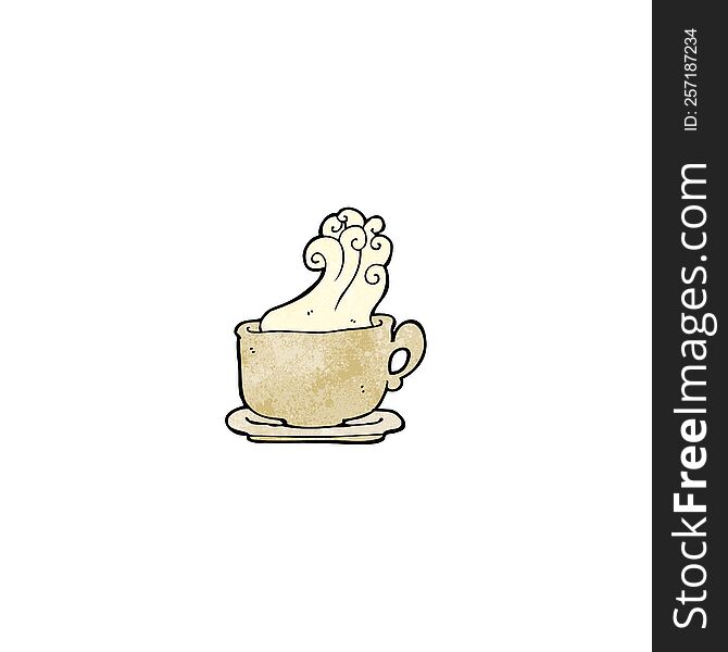 cartoon cup of coffee