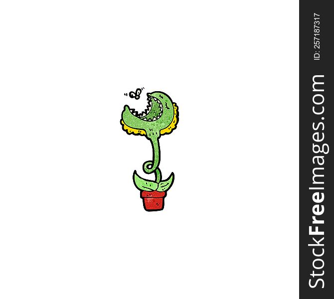 Cartoon Carnivorous Plant