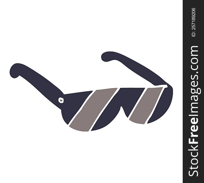 Cartoon Doodle Sunglasses