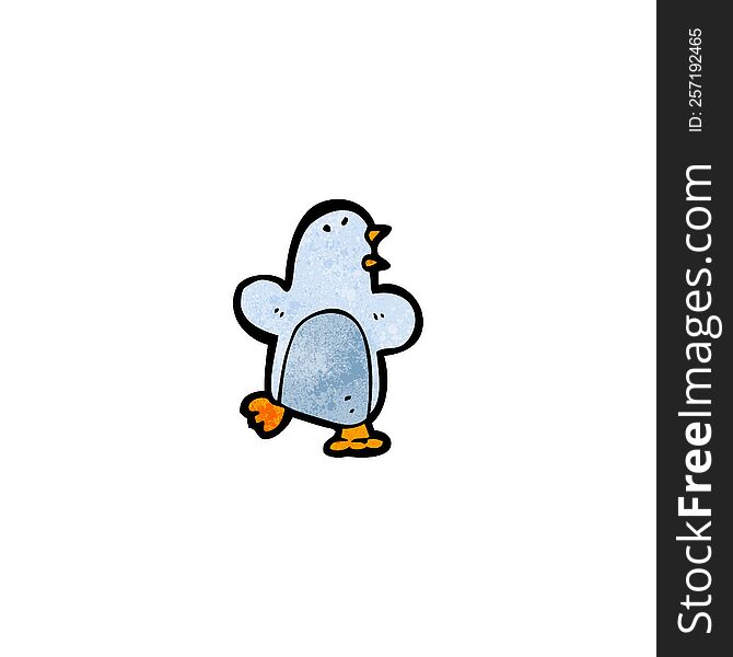 cartoon penguin