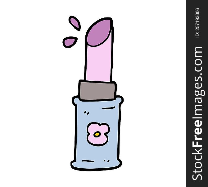 Cartoon Doodle Lipstick