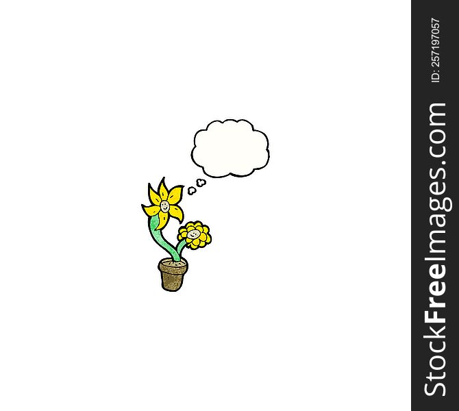 Cartoon Flowerpot