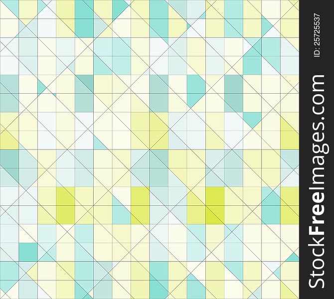 Abstract geometric pattern pastel colored. Abstract geometric pattern pastel colored
