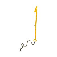 Cartoon Whaling Harpoon Stock Image