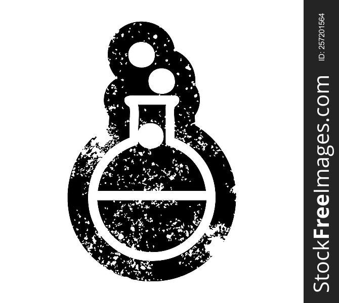 science experiment icon symbol