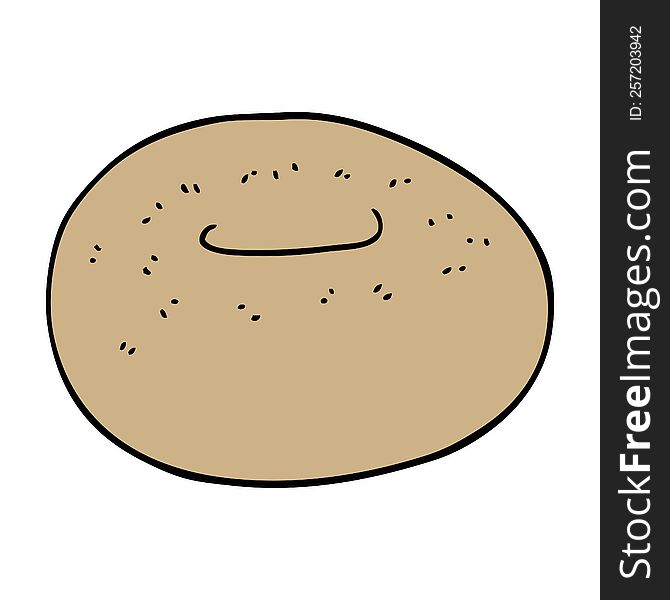 cartoon donut