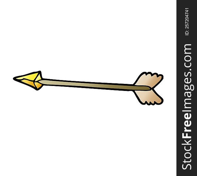 cartoon doodle arrow