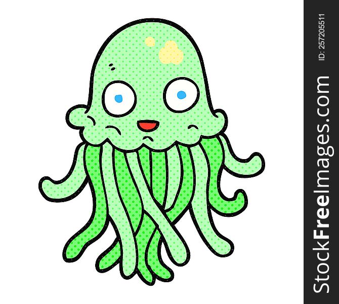 cartoon octopus