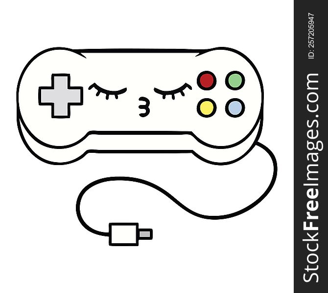 cute cartoon game controller