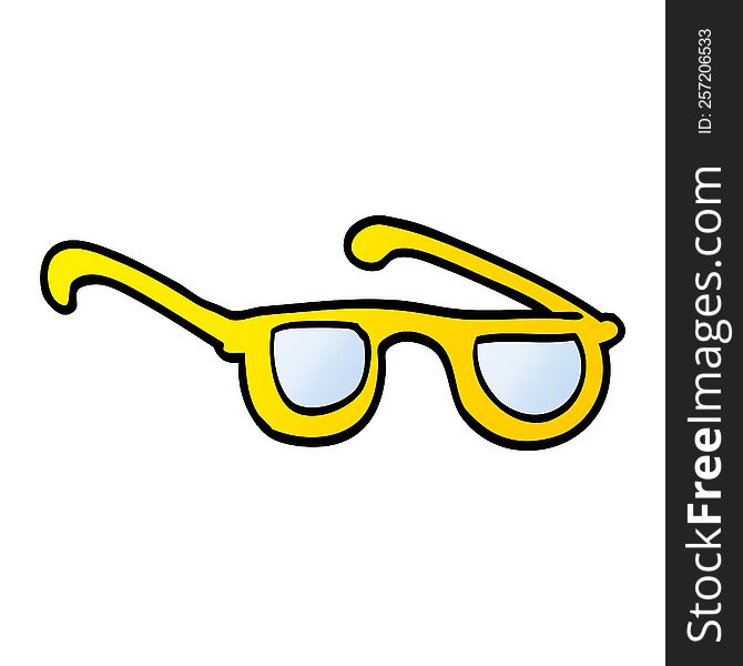Cartoon Doodle Glasses