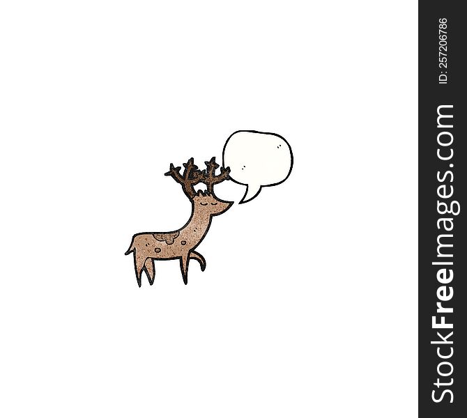 Cartoon Stag