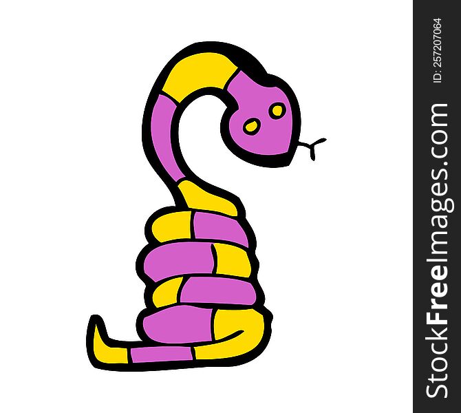 Cartoon Snake