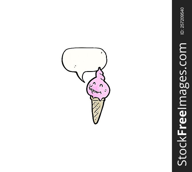 Cartoon Ice Cream