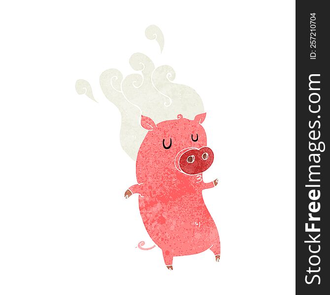 Smelly Cartoon Pig