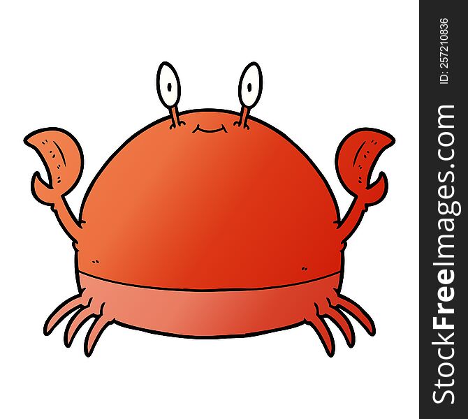 cartoon crab. cartoon crab