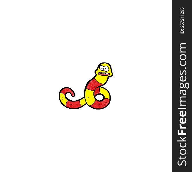 Cartoon Poisonous Snake