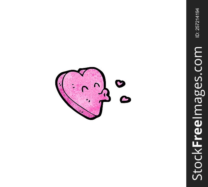 funny cartoon heart