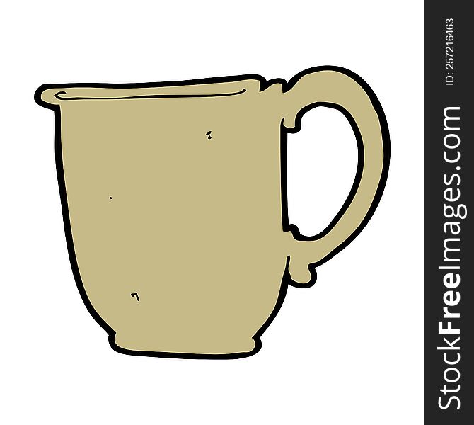 cartoon mug